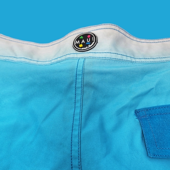 Maui and Sons Ladies Swim Trunks size L. - Picture 6 of 6